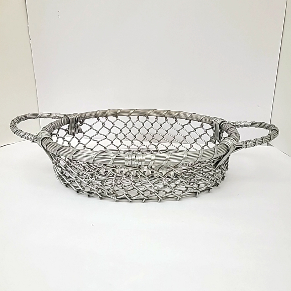 Silver Wire Basket